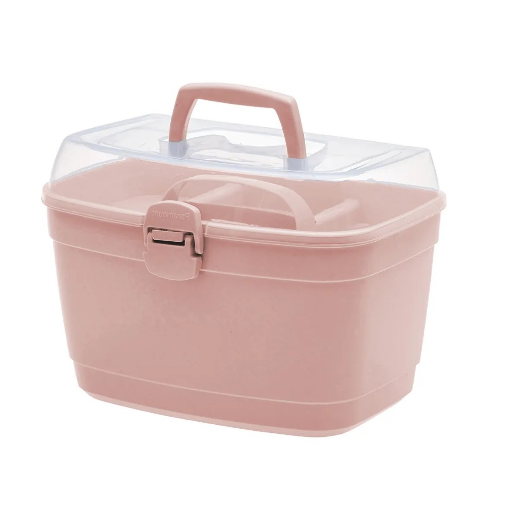 Caixa Maleta Multiuso Organizadora Manicure Maquiagem Box P