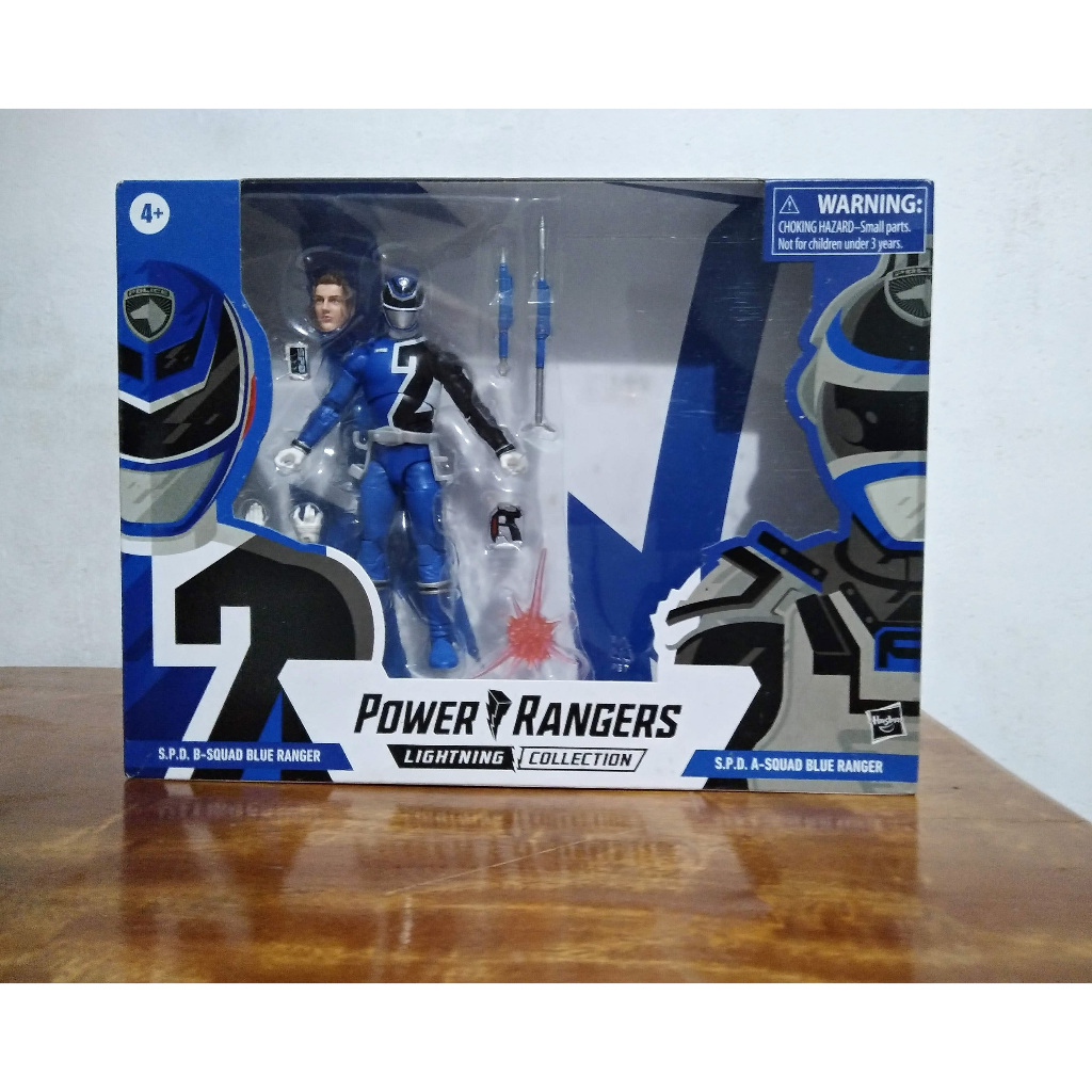 Blue Ranger SPD Power Rangers Lightning Collection | Shopee Brasil