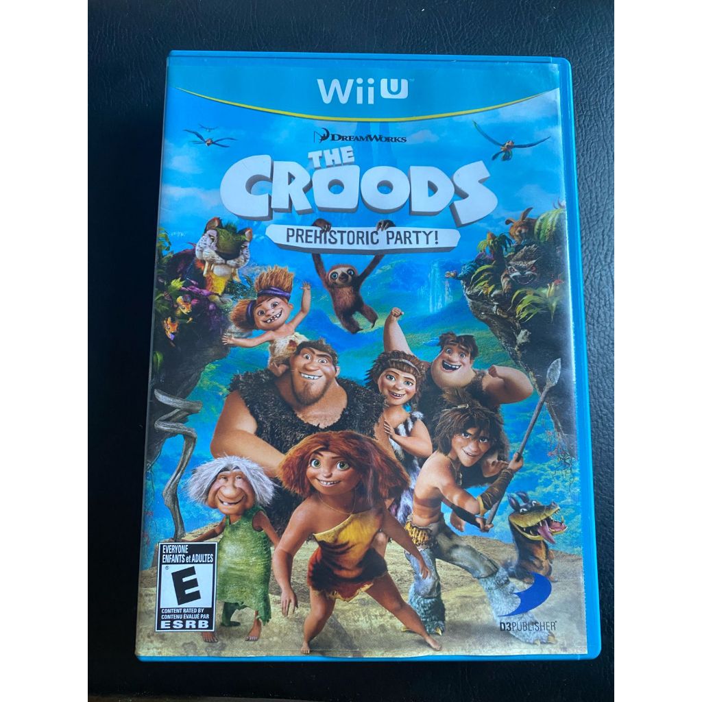 JOGO PARA NINTENDO WIIU CROODS - THE PREHISTORIC PARTY ! | Shopee Brasil