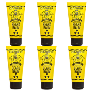 Kit 6 unidades Beard Balm Bálsamo Hidratante Para Barba Forte 170g