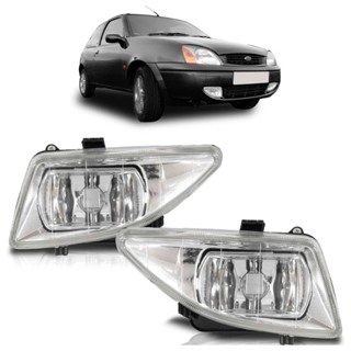 Farol Milha Auxiliar Fiesta 2000 2001 2002 Street 2003 2004 Courier 2000 2001 2002 2003 2004 2005 2006 2007 Lente Lisa Vidro
