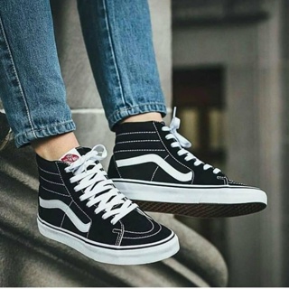 Tenis vans cano outlet alto xadrez