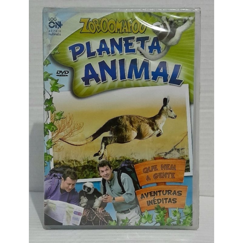 Dvd Zoboomafoo - Planeta Animal - Que Nem a Gente (Novo/Original