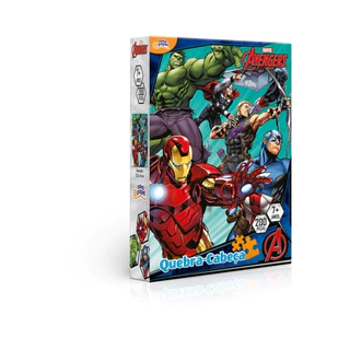 Quebra Cabeça de 200 Peças Marvel Vingadores - Toyster 8041