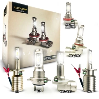 Kit Par Lâmpada Automotiva Nano Led Micro Edition 3000 Lumens 6000K Code