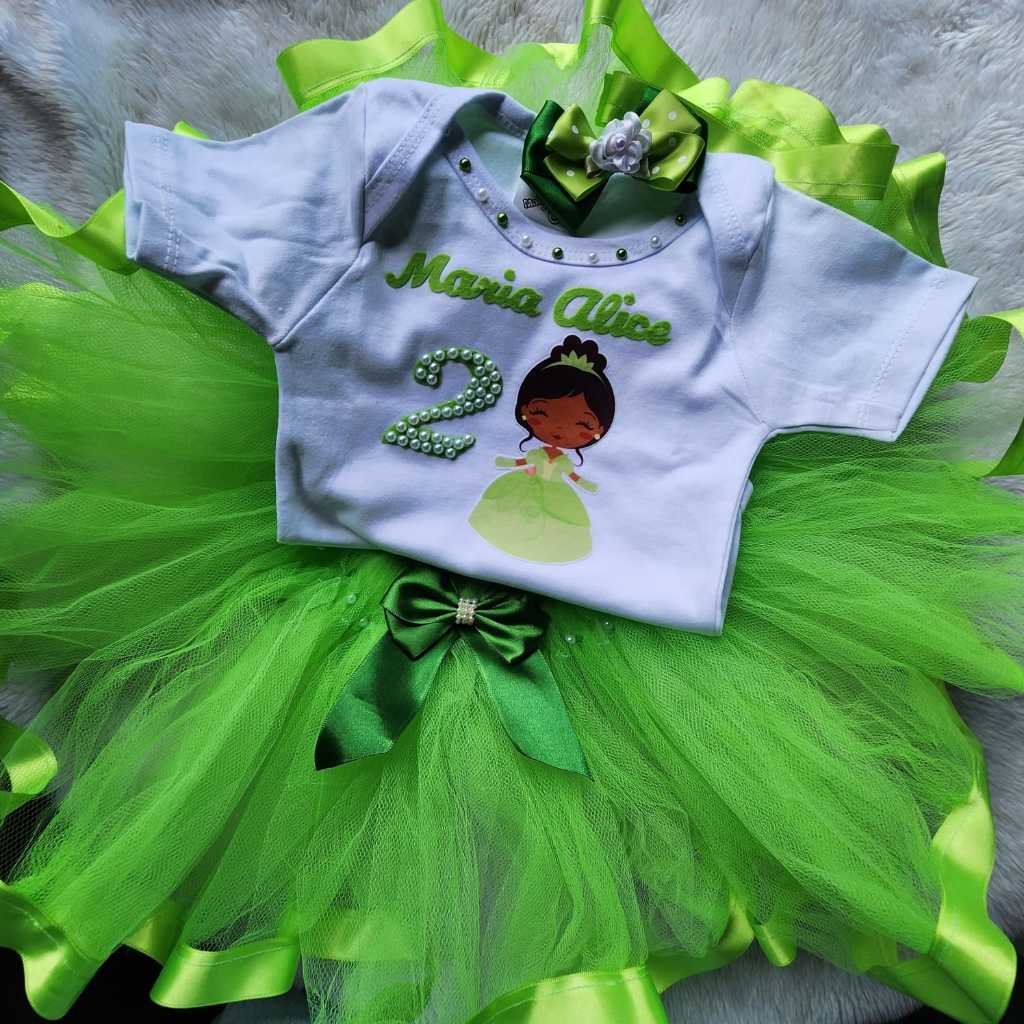 Fantasia De Princesa Tiana E O Sapo
