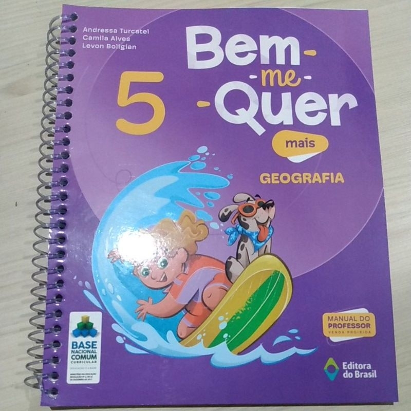Bem Me Quer mais Geografia 5°ano - Livro do professor | Shopee Brasil
