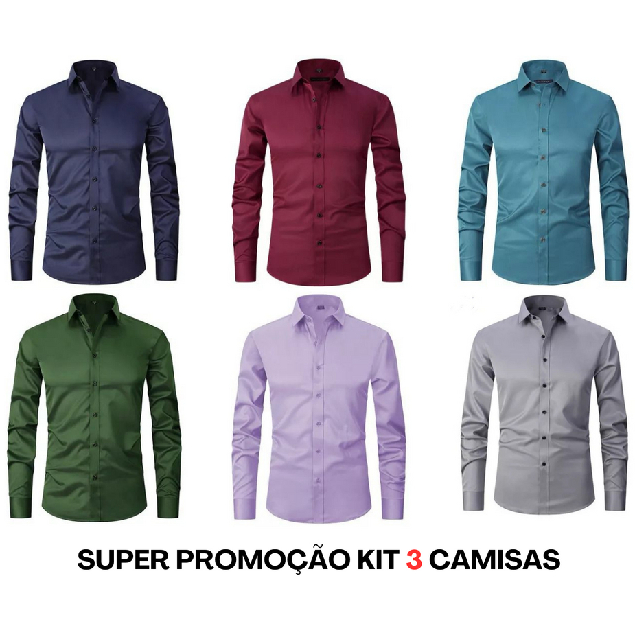 Camisas sociais best sale em promoção