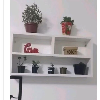 Nicho branco multiuso em MDF 15mm branca em Oferta na Shopee