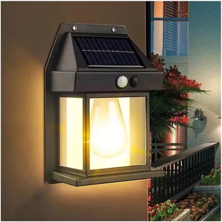 Sensor Solar De Movimento De Luz De Parede Lâmpada De Tungstênio Adequada Para Decoração De Paisagem De Jardim
