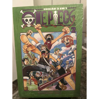 One Piece 3 em 1 volumes avulsos (do 02 ao 20) novo/lacrado
