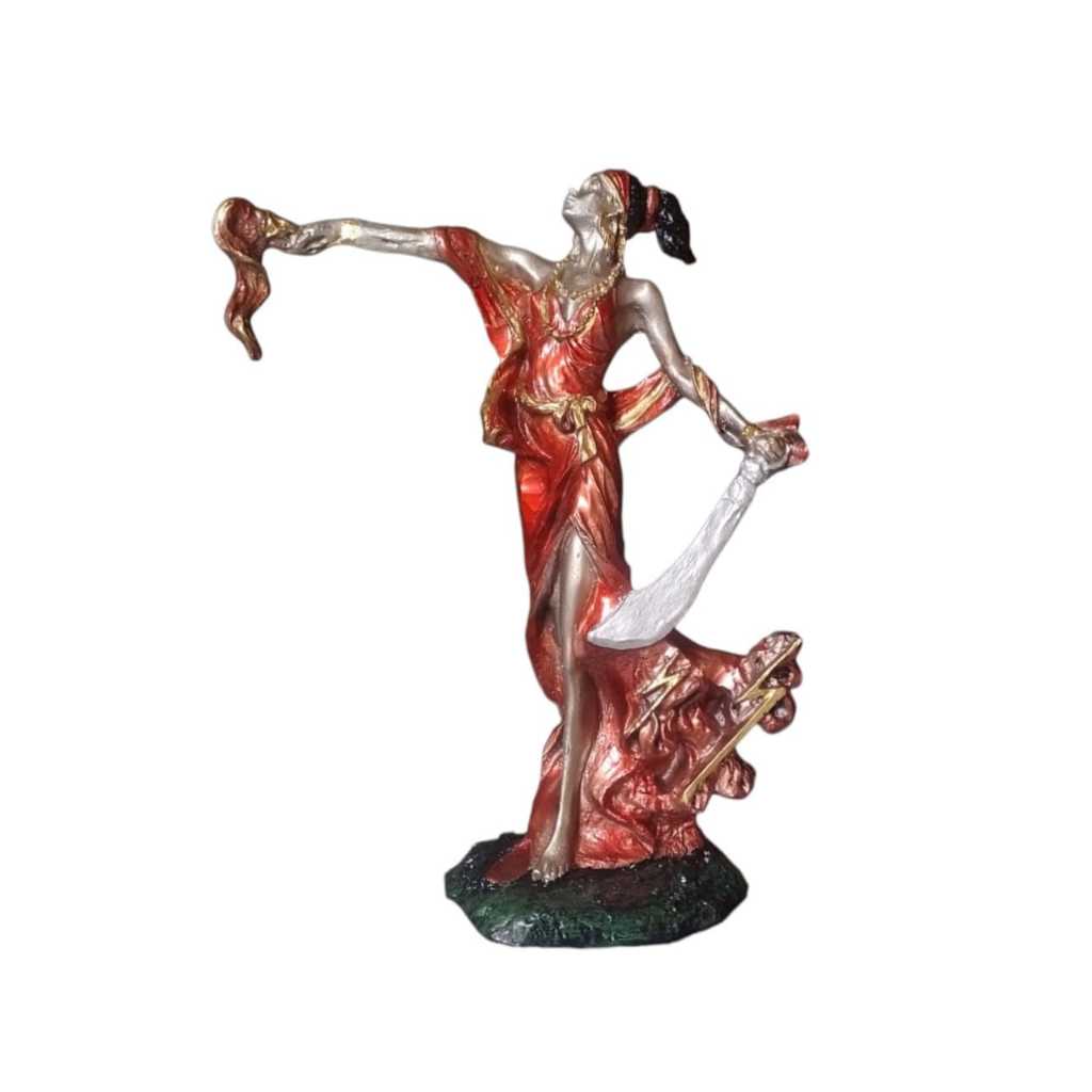 Iansã Orixá 20cm imagem de Iansã orixá de resina altar decoração umbanda |  Shopee Brasil