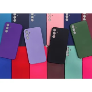 Capa Capinha Case Samsung A05/A15/A25/A55 Silicone Aveludado Protetor Colorido