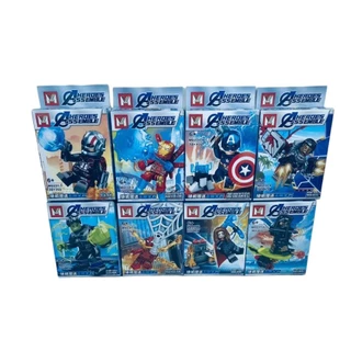 Blocos Para Montar Vingadores Heroes Assemble Com Até 263 Peças