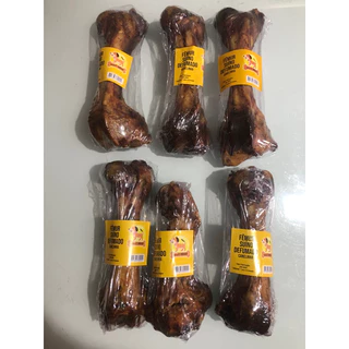 Kit 06 ossos 100% natural para cães (Fêmur)