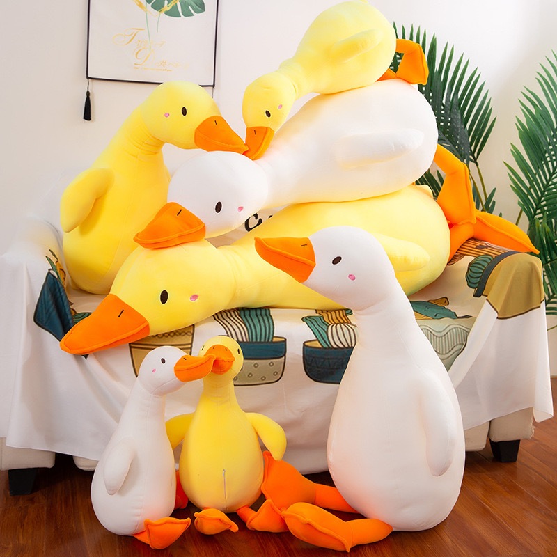 Pato de Pelúcia Confortável Para Crianças / Cama / Almofada / Poltrona - Brinquedo Divertido Decorativo