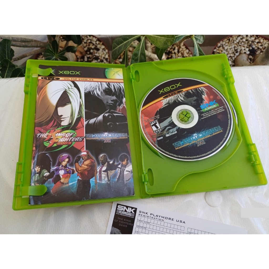 The King Of Fighters 2002 / 2003 Xbox Cib 2 Discos Impecável The King Of Fighters 2002 / 2003 Xbox Cib 2 Discos Impecável