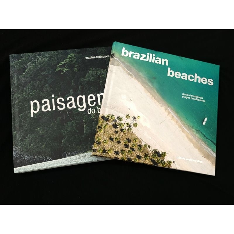 CAPA DURA) Livros Diversos de Fotografias - Paisagens do Brasil