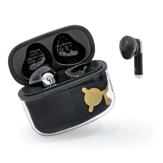 Fone de Ouvido Sem Fio Bluetooth TWS Design Transparente Potente Bluetooth 5.3