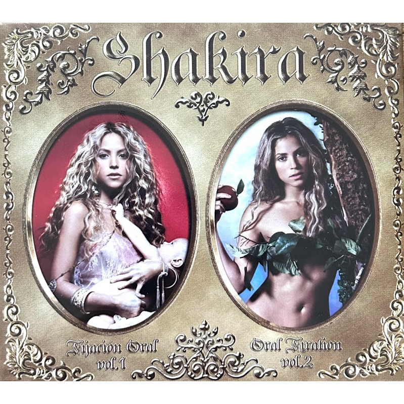 Shakira Fijación Oral Vol. 1 & Oral Fixation Vol. 2 (2CD+DVD