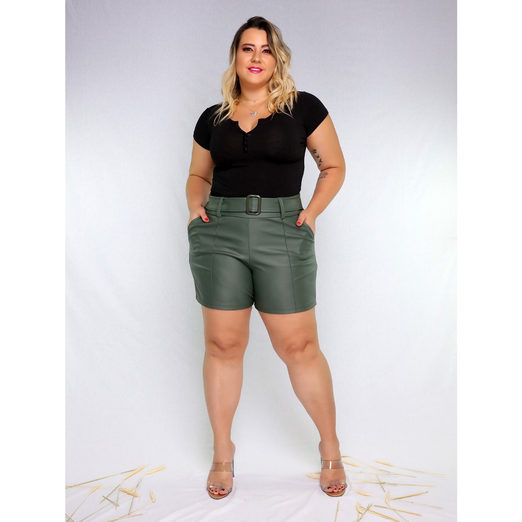 De Couro Short Com Meia CalÃ§a 2018 Look Bota Com Meia ArrastÃ£o