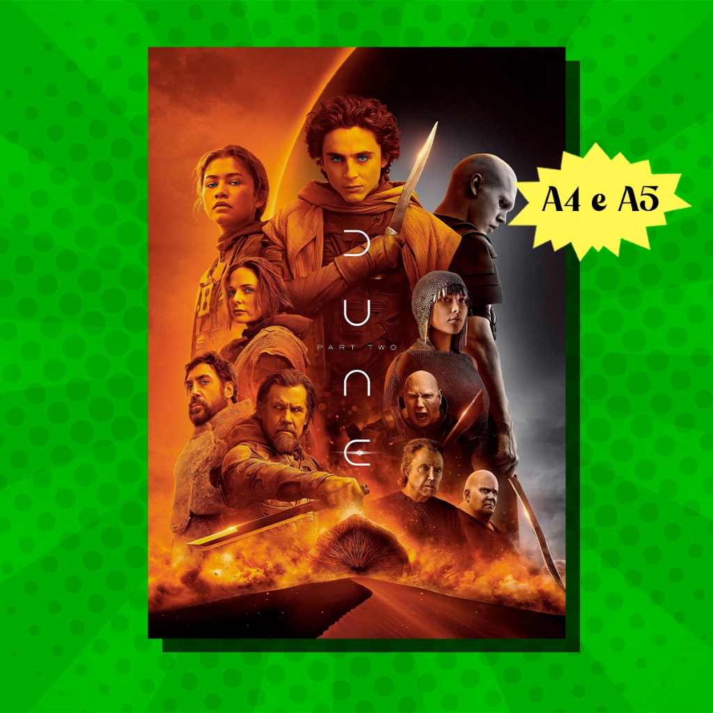 Pôster do Filme Duna Parte 2 (Dune)