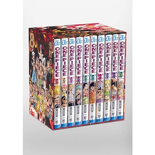 Box One Piece - EP1 ~ EP10 - East Blue - Mangá em Japonês | Shopee