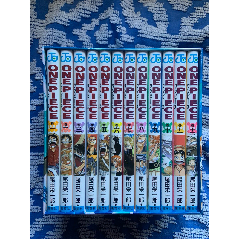 Box One Piece - EP1 ~ EP10 - East Blue - Mangá em Japonês | Shopee