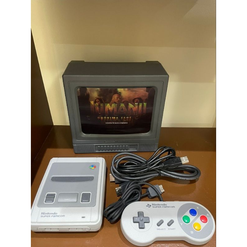 Super Nintendo Mini Classic Edition - ORIGINAL | Shopee Brasil