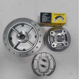 KIT CUBO 150 TRASEIRO + FLANGE + SAPATA( MARCA UNIBREQ)ANO 2004/+