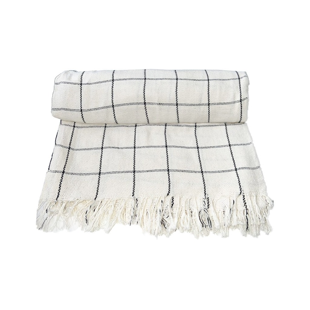 Manta Gigante GG 1,80×2,40m Sofá Cama Decorativa Disponivel Listrada e Lisa