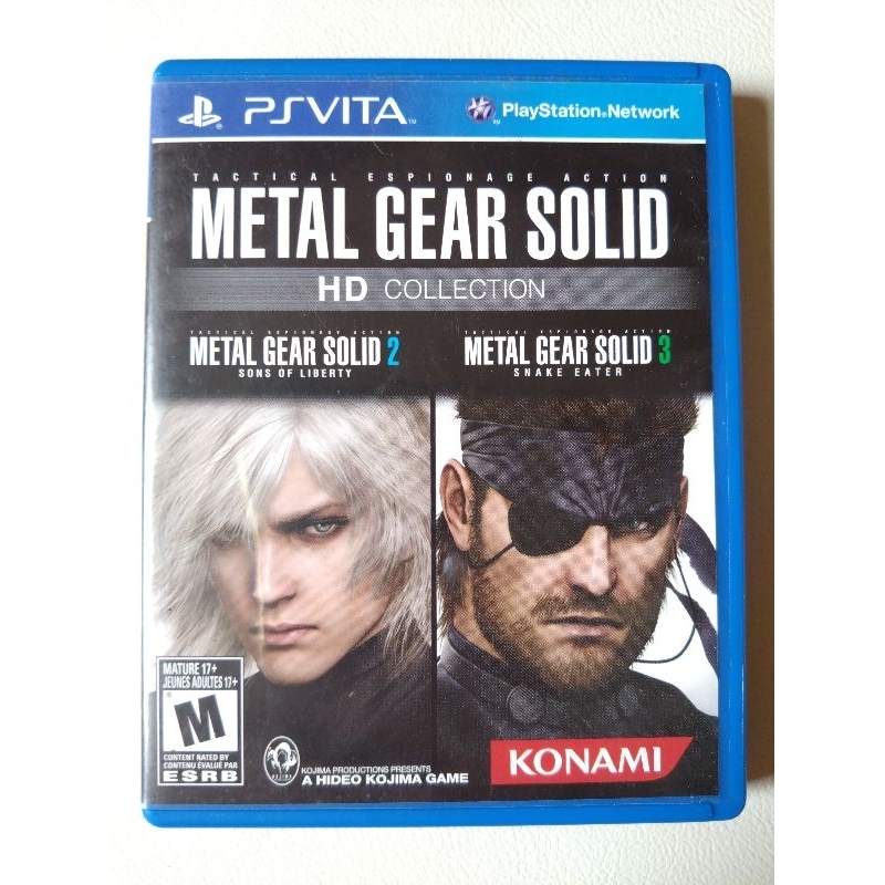Jeu PS Vita Metal Gear Solid HD Collection - Version PAL FR, état Comme Neuf, Boîte Complète