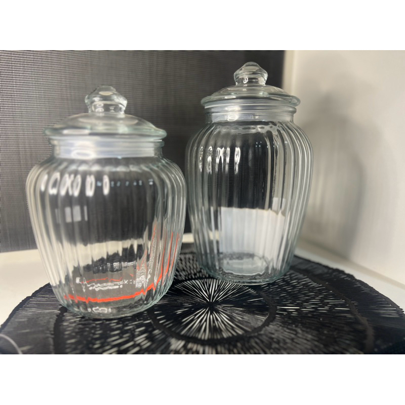 Kits Potes Vidro Grande Com Tampa Hermética cozinha potes