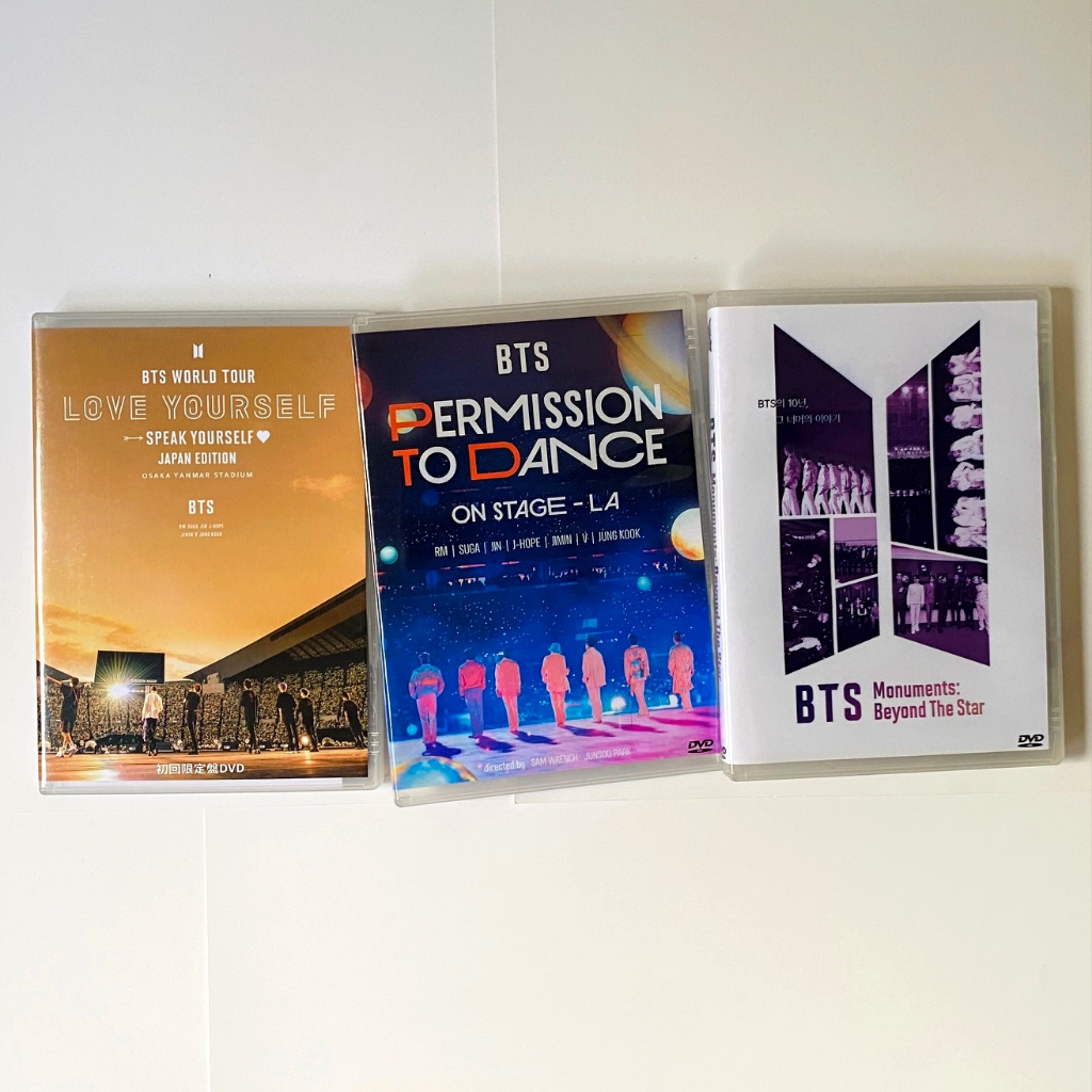 DVD BTS World Tour Love Yourself Speak Yourself Live in Osaka