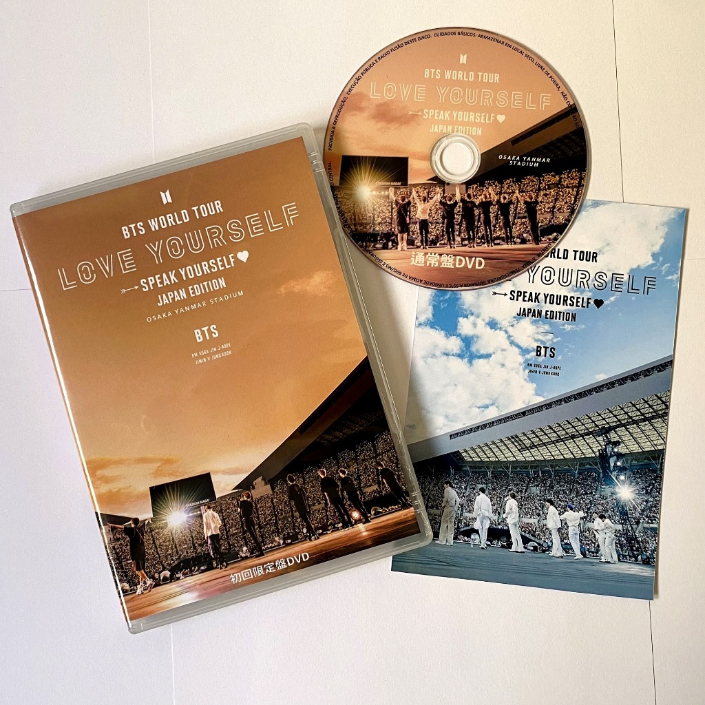 DVD BTS World Tour Love Yourself Speak Yourself Live in Osaka