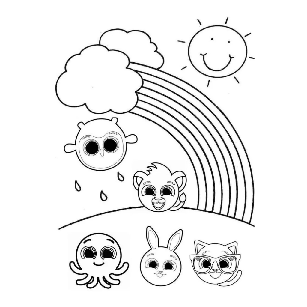 50 Desenhos DOS BOLOFOFOS para Colorir Pintar Lindos Desenhos | Shopee ...