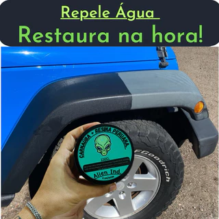 Cera Revitalizadora Painel Plástico Novo Automotiva Uso Interno/Externo Alien em Oferta na Shopee