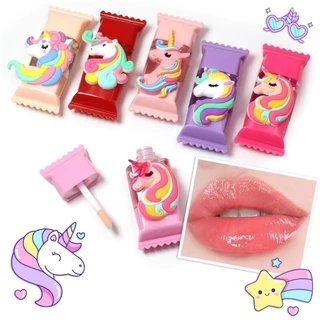 Lip Gloss Brilho Labial Muito Brilhooooo Balinha de Unicórnio e Bichinhos