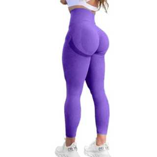 Calça Legging Empina Bumbum Elástica Cintura Alta Esportiva Feminina Sem  Costura