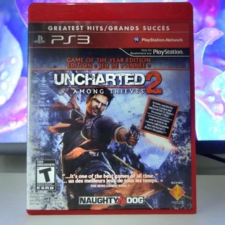 Uncharted 2 Among Thieves Greatest Hits PS3 Mídia Física Jogo Original (Usado)