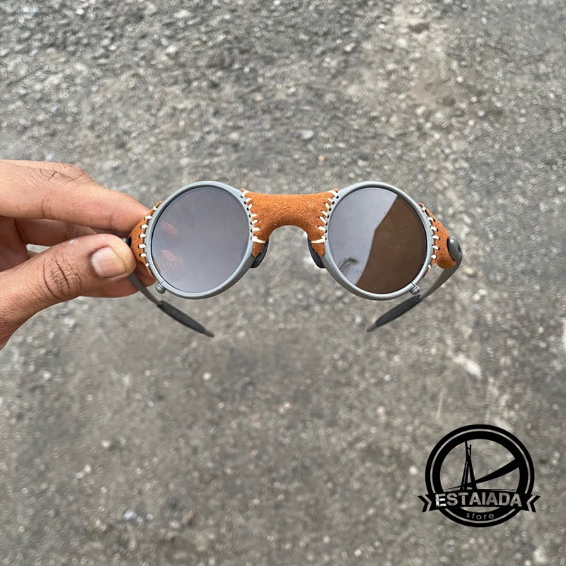 Óculos de Sol Mars Jord Couro De Metal Unisex Polarizada