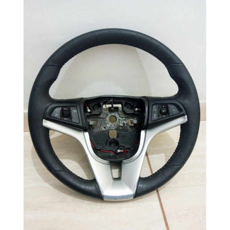 Volante Original Onix Prisma em Couro com Comandos Original Pronta ...