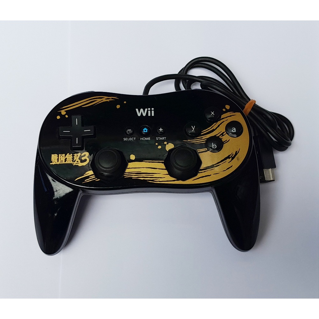 Controle Classic Pro Samurai Warriors 3 - Nintendo Wii | Shopee Brasil