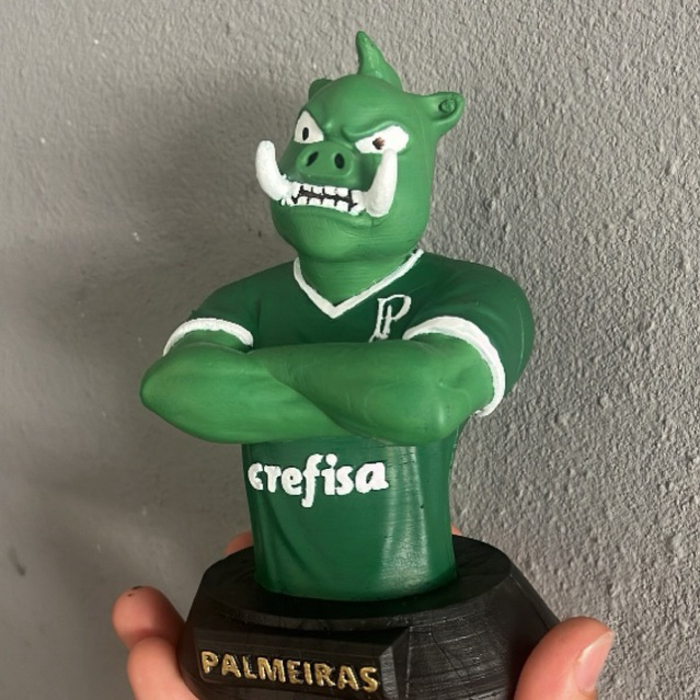 BUSTO PALMEIRAS COLECIONÁVEL