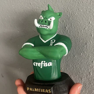 BUSTO PALMEIRAS COLECIONÁVEL