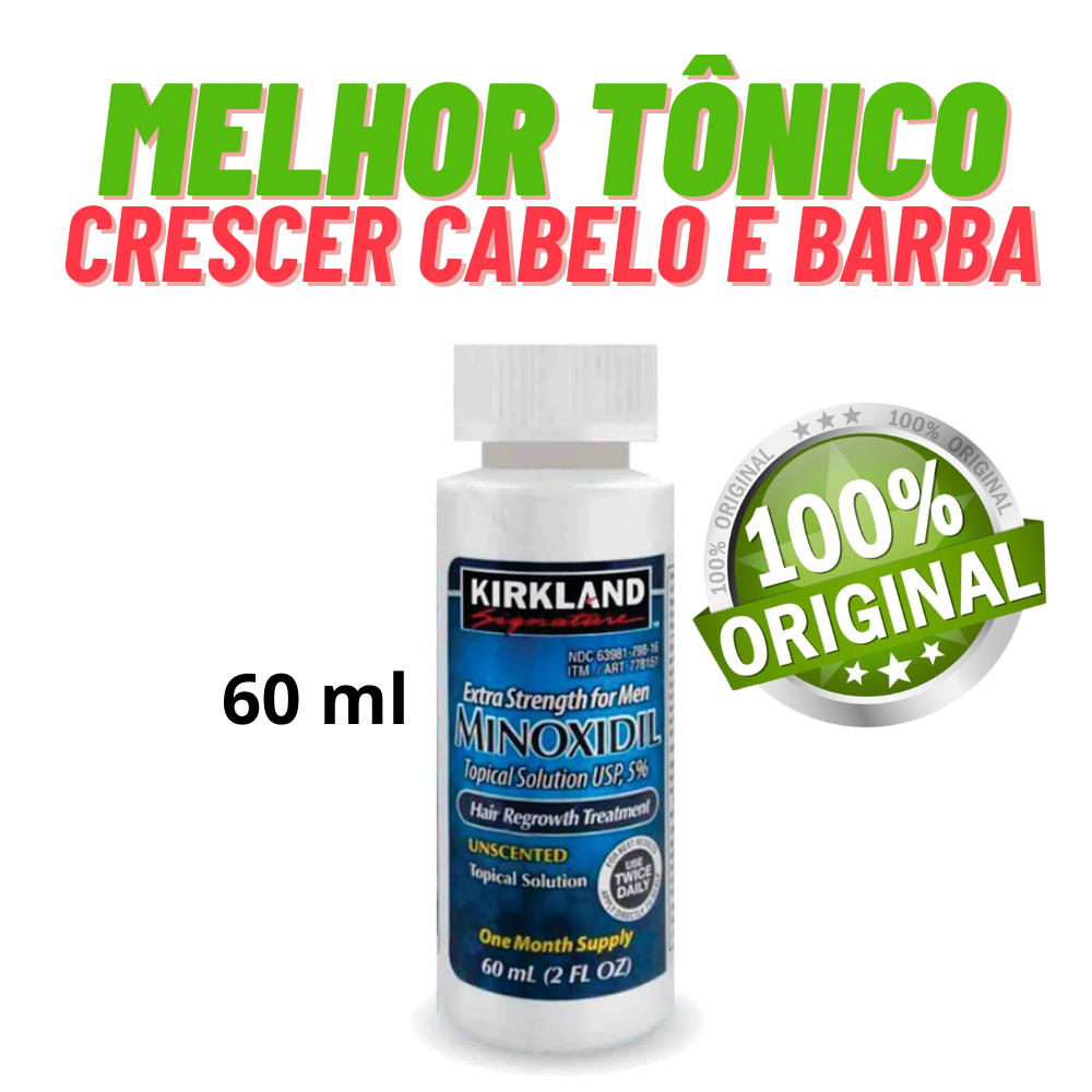 Tonico Crescer Cabelo e Barba Melhor Original