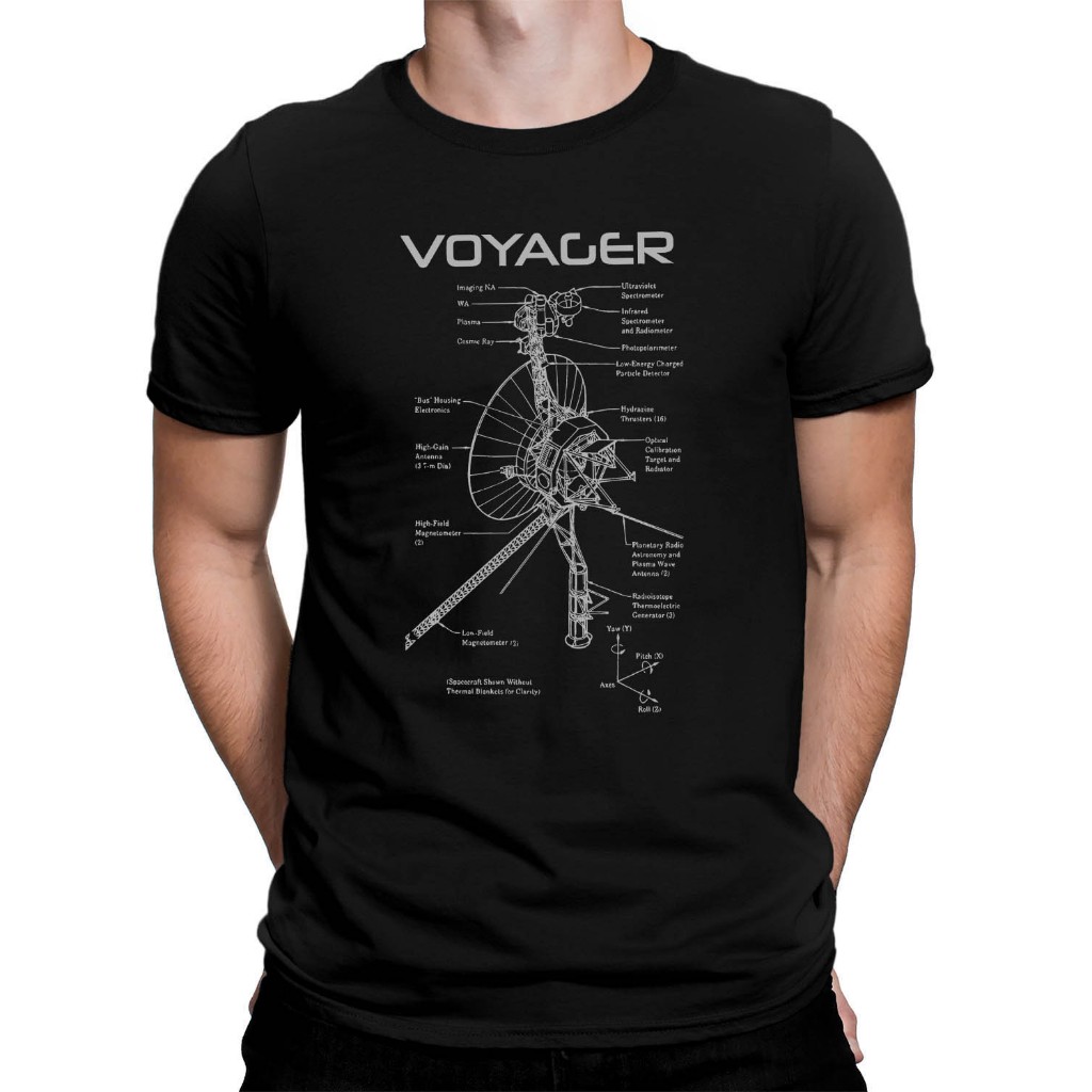 Camiseta Nave Voyager Espaço Astronomia Ciência Geek