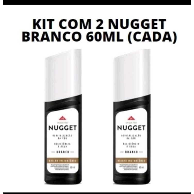 Nugget Líquido Branco Kit 2 Uni 60ml | Shopee Brasil