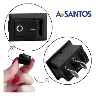 Interruptor Gangorra Chave Liga Desliga Asantos 2440