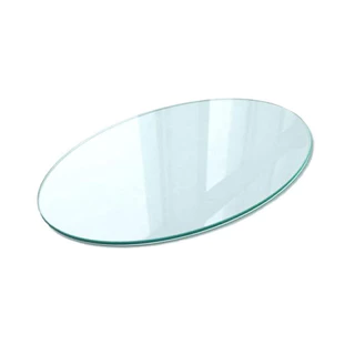 Tampo 60cm Redondo de vidro 6mm lapidado e polido. ideal para mesa ( Bistrô), mesa de centro e mesa bar.